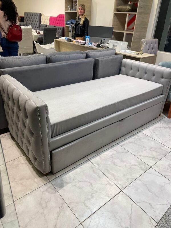 Sofa Cama Gris